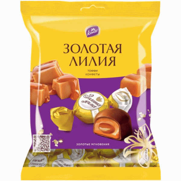 Конфеты Конти Золотая лилия 200г - в магазине «Чижик»