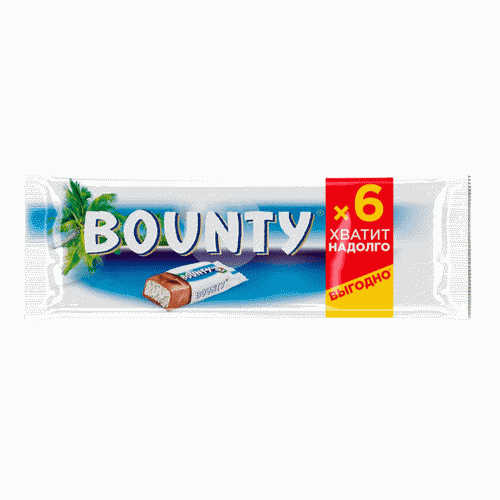 Батончик Bounty шоколадный 165г - в магазине «Чижик»