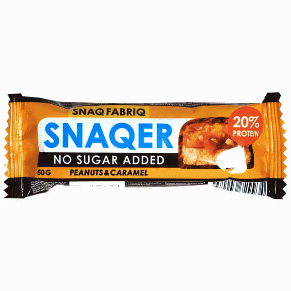 Батончик Snaq Fabriq арахис карамель глазир. 50г - в магазине «Чижик»