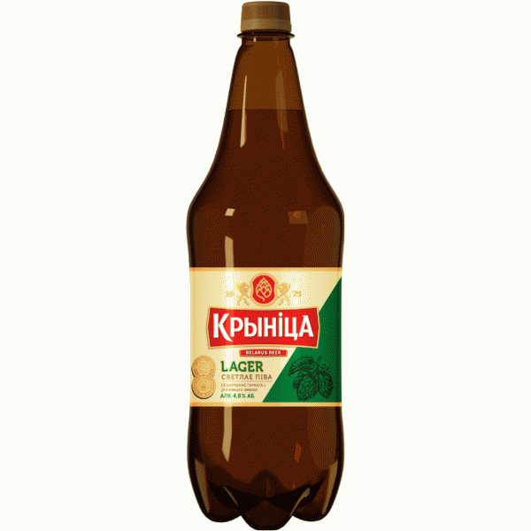 Пиво Криница Лагер светлое 4.8% 1,4л - в магазине «Чижик»