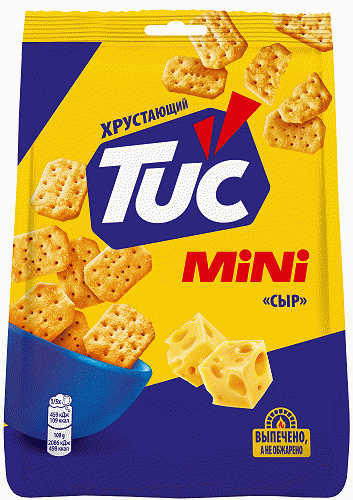 Крекер Tuc мини со вкусом Сыра 110г - в магазине «Чижик»