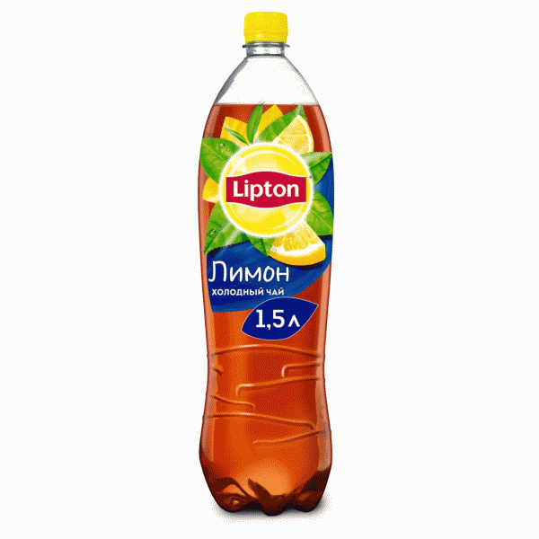 Напиток Lipton Ice Tea черный чай Лимон 1,5л - в магазине «Чижик»
