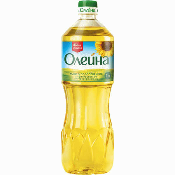 Масло Олейна подсолнечное 1л - в магазине «Чижик»