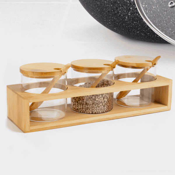 Набор банок Kitchen Collection 3х320мл - в магазине «Чижик»