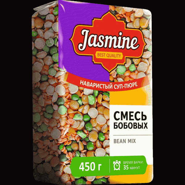Смесь бобовых Jasmine 450г - в магазине «Чижик»