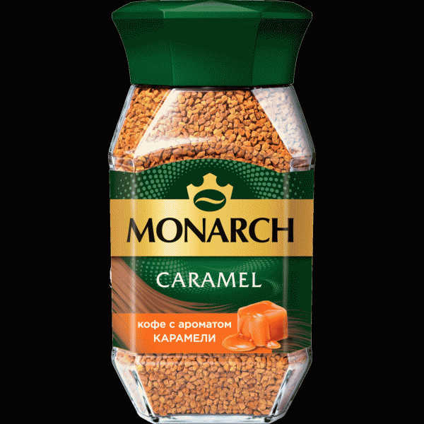 Кофе Monarch Caramel с аром. карамели 95г - в магазине «Чижик»