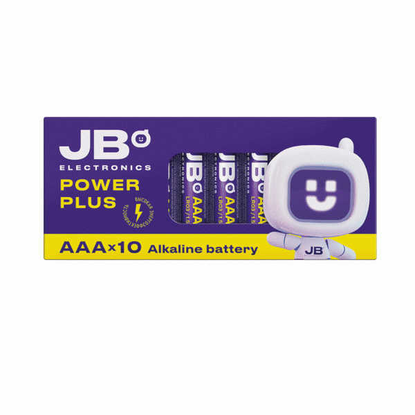 Батарейки JB алкалиновые AAA 10шт - в магазине «Чижик»