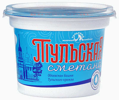 Сметана Тульская 15%180г - в магазине «Чижик»