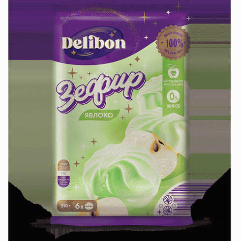 Зефир DELIBON в ассортименте 310г - в магазине «Чижик»