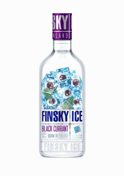 Настойка Finsky Ice Черная Смородина 35% 0,5л - в магазине «Чижик»