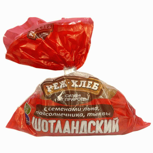 Хлеб Реж-Хлеб Шотландский пшен.-ржаной 300г - в магазине «Чижик»