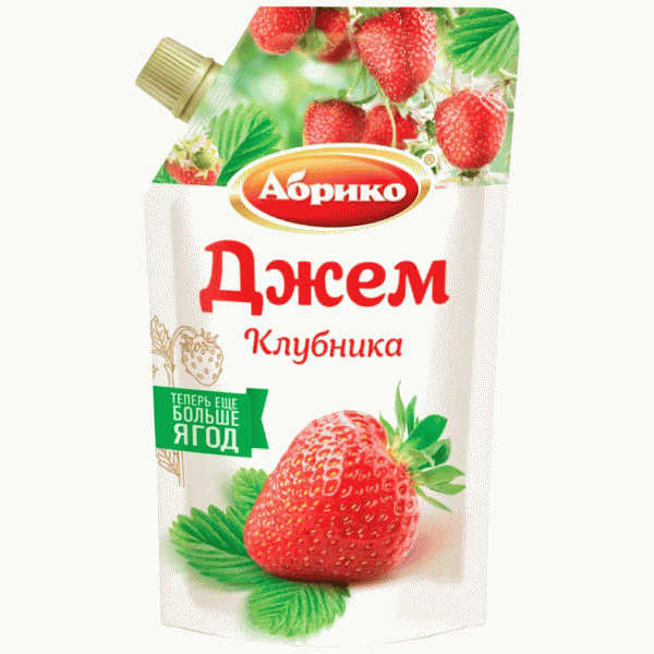 Джем Абрико клубничный 270г - в магазине «Чижик»