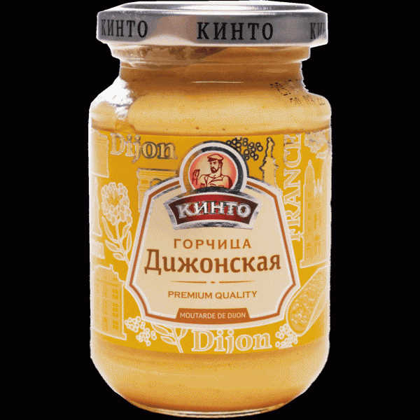 Горчица Кинто Дижонская 170г - в магазине «Чижик»