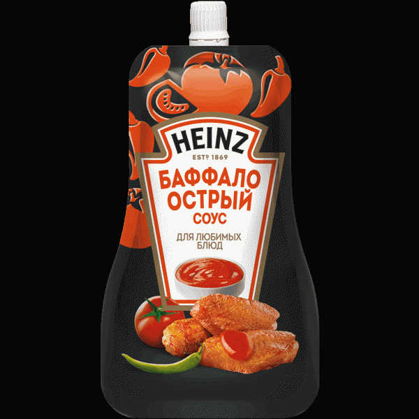 Соус Heinz Баффало Острый томатный 200г - в магазине «Чижик»