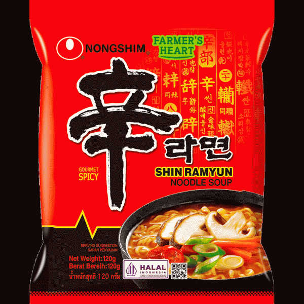 Лапша Nongshim Шин Рамен 120г - в магазине «Чижик»