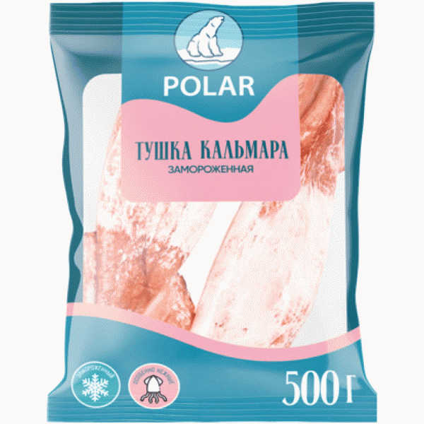 Кальмар Polar командорский зам. 500г - в магазине «Чижик»