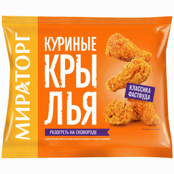 Крылышки Мираторг куриные зам. 400г - в магазине «Чижик»