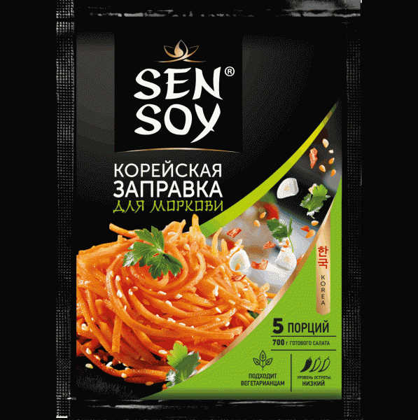 Заправка Sen Soy для морковки по-корейски 80г - в магазине «Чижик»