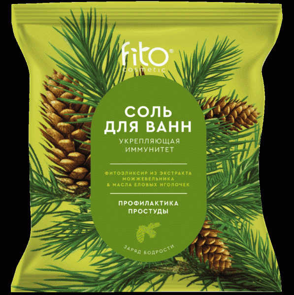Соль Fito Cosmetic для ванн 500г - в магазине «Чижик»