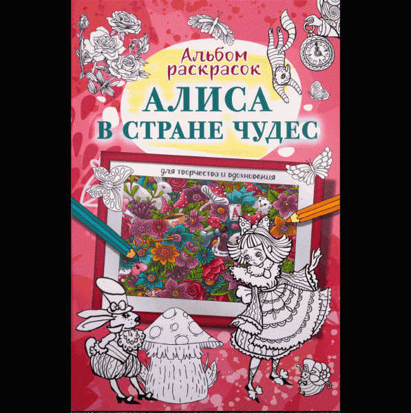 Книга Большой Альбом Раскрасок 16см - в магазине «Чижик»