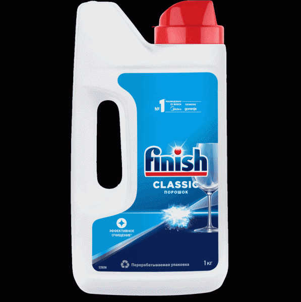 Порошок Finish Classic Power Powder для посуд. маш. 1кг - в магазине «Чижик»