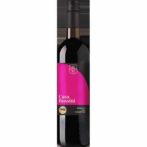 Вино Sangiovese Rubicone Casa Bossini красное полусухое 0.75л - в магазине «Чижик»