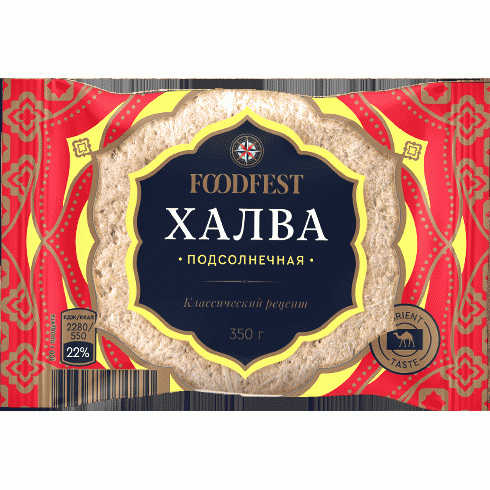 Халва FOODFEST подсолнечная 350г - в магазине «Чижик»
