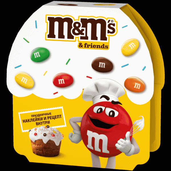 Набор M&M's & Friend's Пасхальный 130г - в магазине «Чижик»