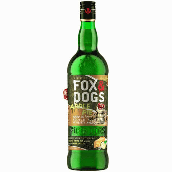 Виски Fox & Dogs Apple Pie 35% 700мл - в магазине «Чижик»