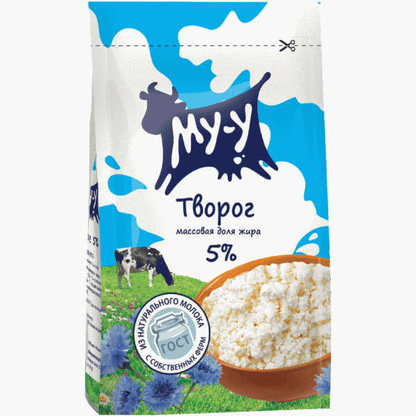 Творог Му-у 5% 300г - в магазине «Чижик»