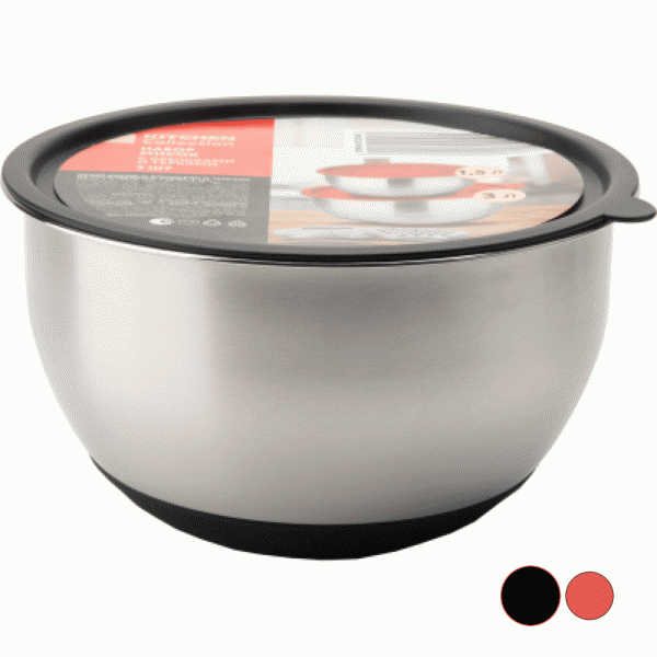 Набор мисок Kitchen Collection с крышками и терками 2шт - в магазине «Чижик»