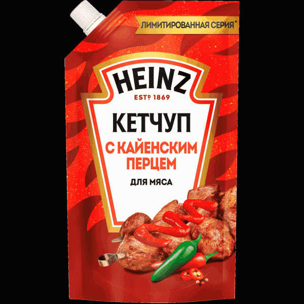 Кетчуп Heinz с кайенским перцем 320г - в магазине «Чижик»