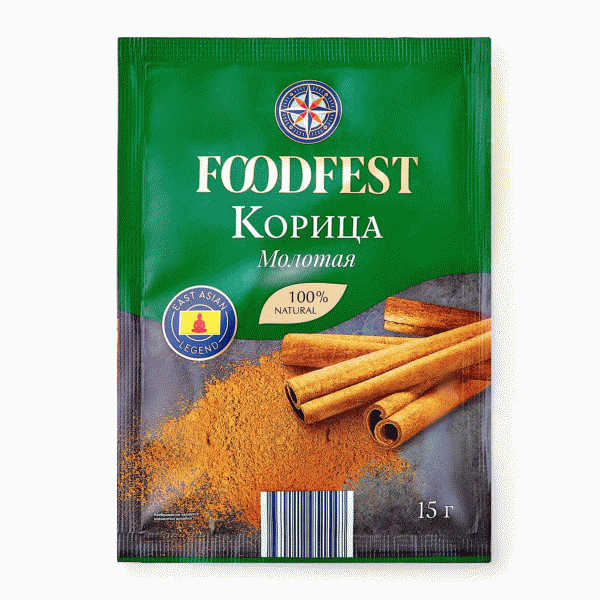 Корица FOODFEST молотая 15г - в магазине «Чижик»