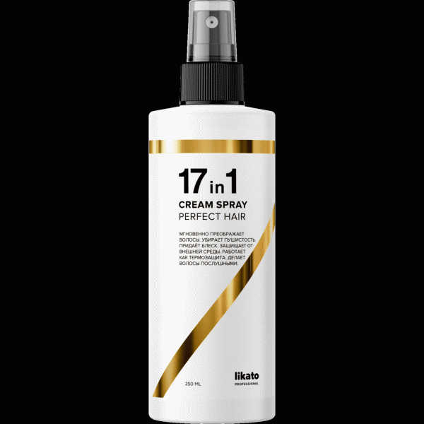 Спрей Likato Professional Cream spray 17в1 250мл - в магазине «Чижик»