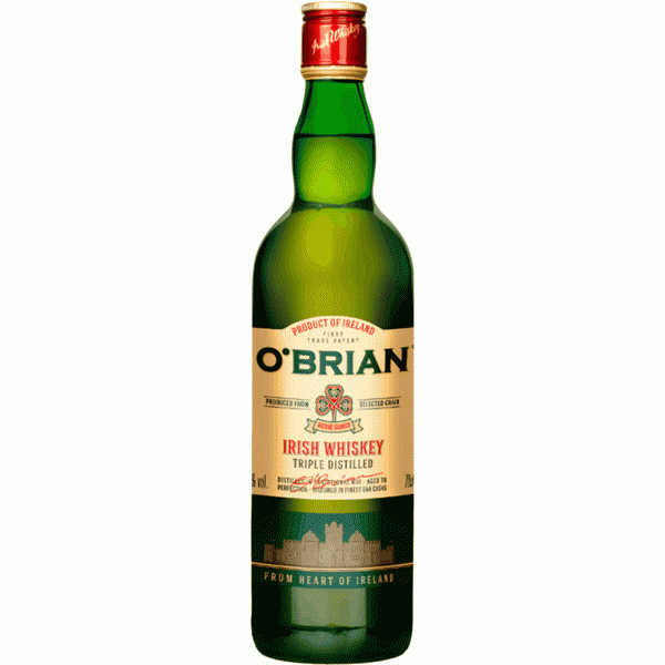 Виски O'Brian Irish Whiskey 40% 700мл - в магазине «Чижик»