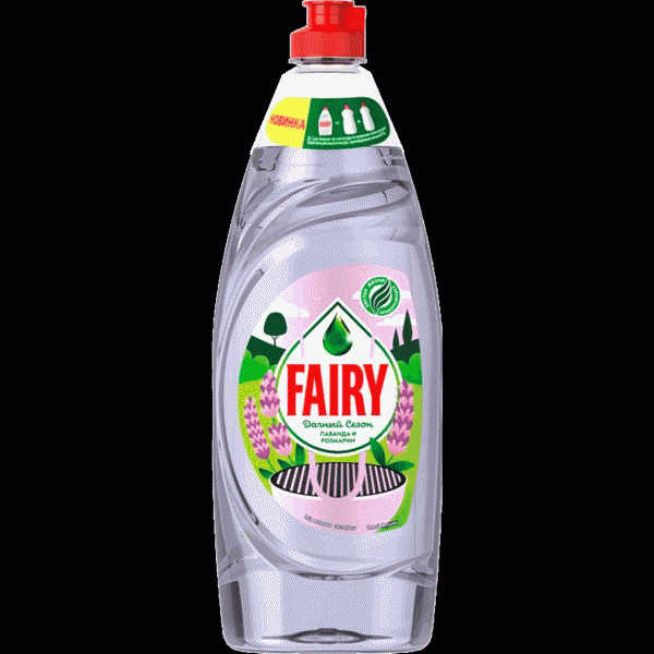 Средство Fairy Pure&Clean лаванда и розмарин 650мл - в магазине «Чижик»