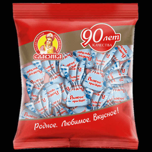Конфеты Славянка Волжские просторы 200г - в магазине «Чижик»